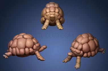 3D мадэль Черепаха стилизованная (STL)